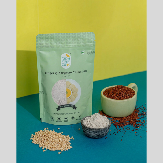 Finger & Sorghum Millet Idli (Ragi & Jowar Idli) | 165g, Pack of 1