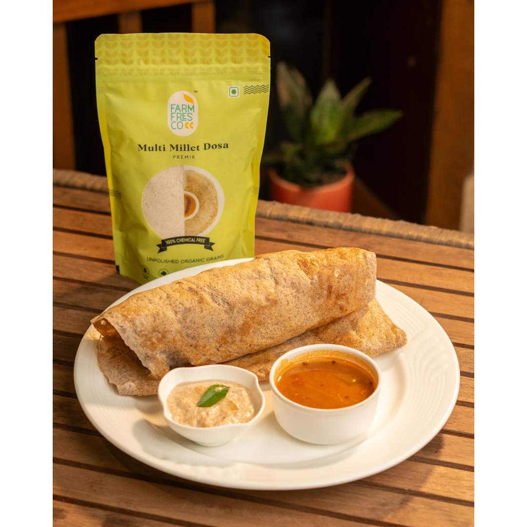 Superdosa Trio - Multi Millet Dosa | Sorghum Millet Dosa | Finger Millet Dosa