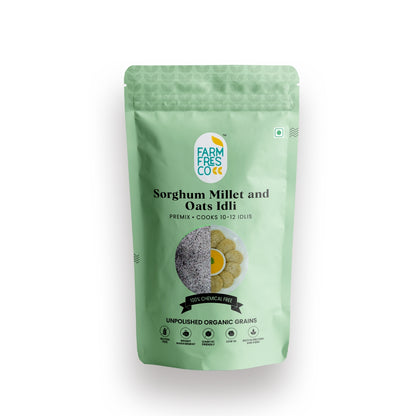 Sorghum & Oats Idli (Jowar & Oats Idli) | 165g, Pack of 1