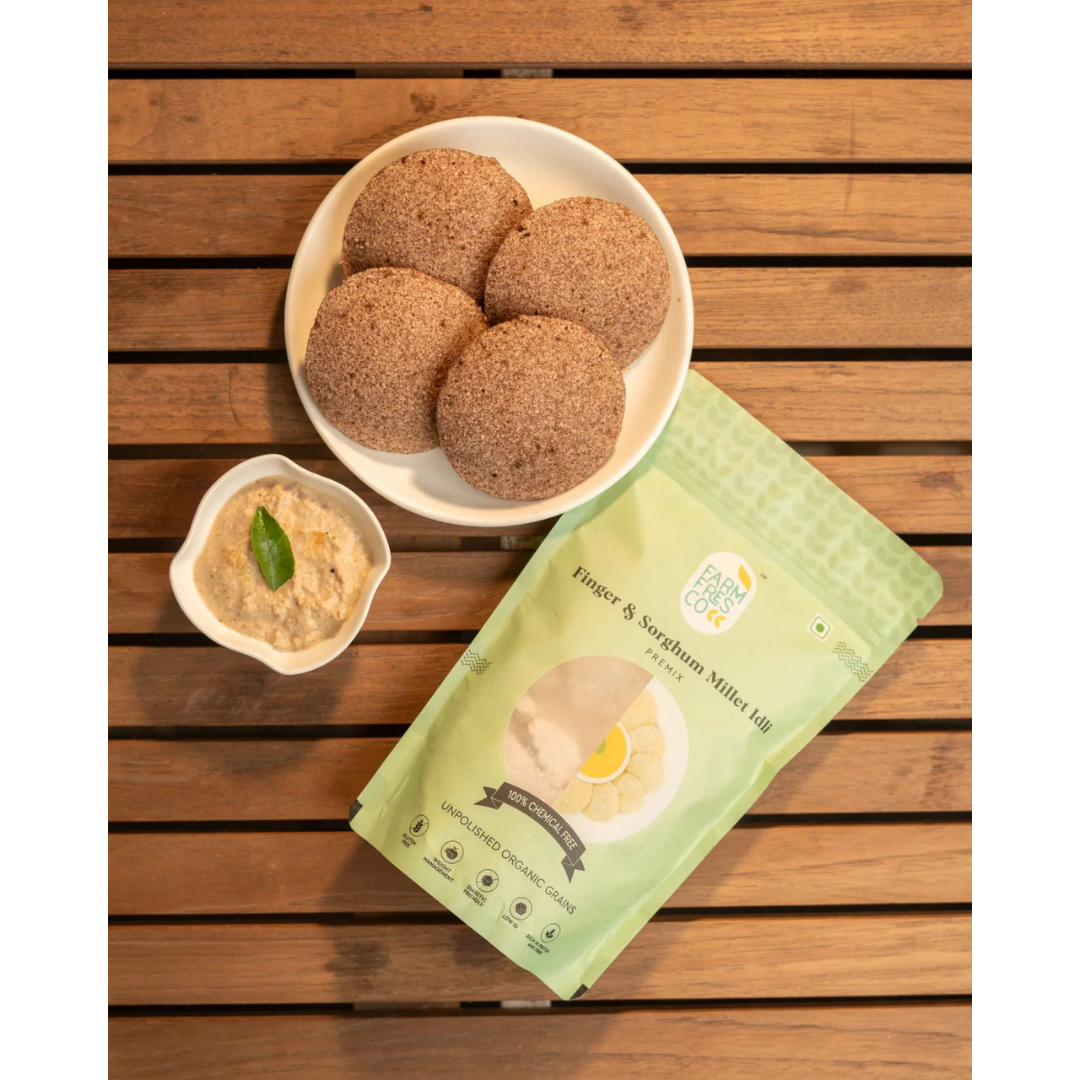 Superidli Trio (Multi Millet Idli | Finger & Sorghum Idli | Sorghum & Oats Idli) 165G | Pack of 3