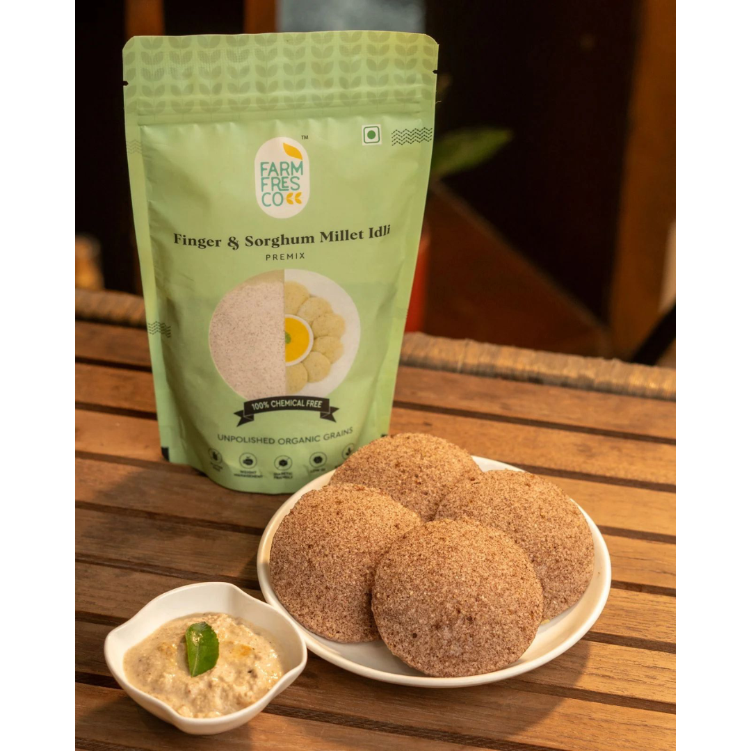 Superidli Trio (Multi Millet Idli | Finger & Sorghum Idli | Sorghum & Oats Idli) 165G | Pack of 3