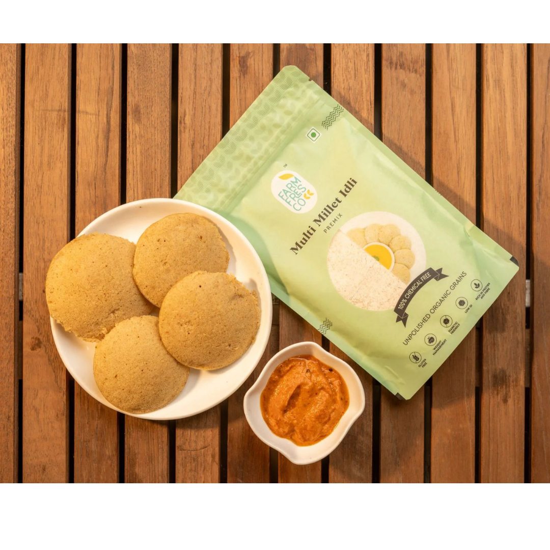 Superidli Trio (Multi Millet Idli | Finger & Sorghum Idli | Sorghum & Oats Idli) 165G | Pack of 3