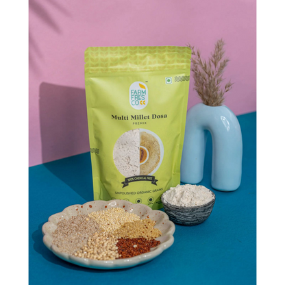Thyroid Wellness Pack (Foxtail Millet Khichdi | Multi Millet Dosa | Sorghum & Oats Idli) 165G | Pack of 3