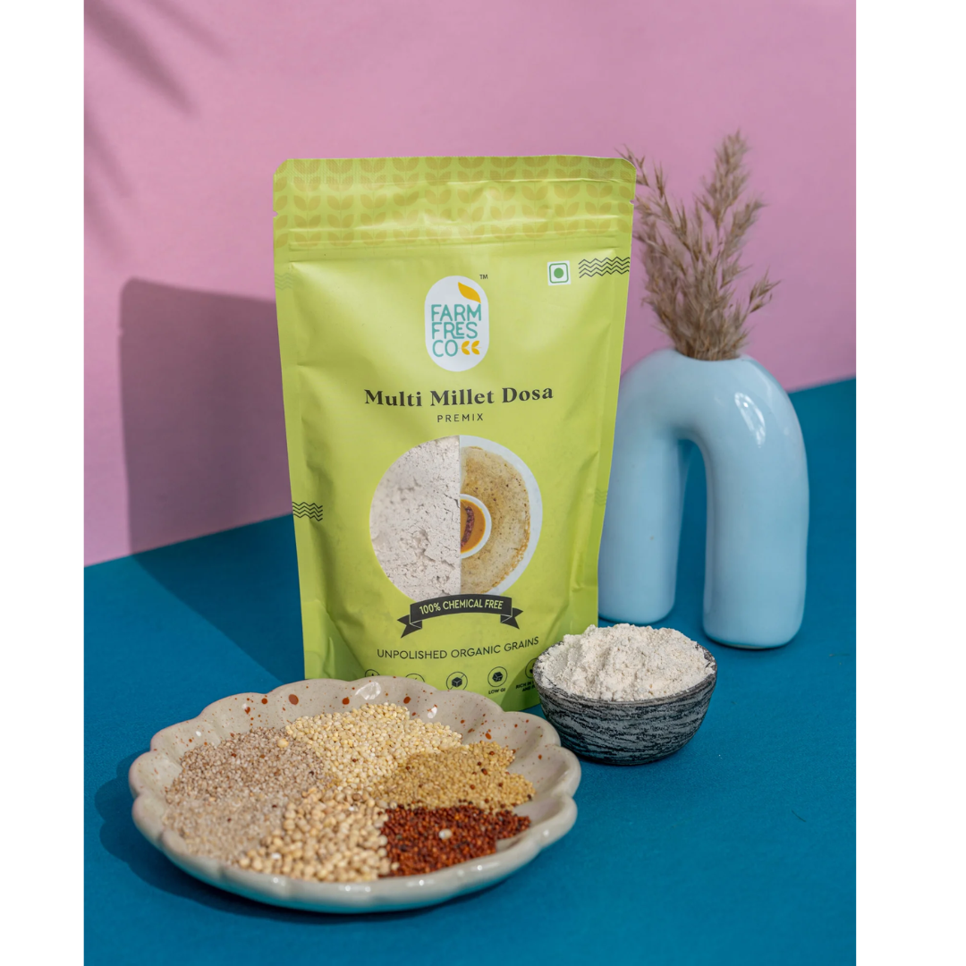 Superdosa Trio - Multi Millet Dosa | Sorghum Millet Dosa | Finger Millet Dosa