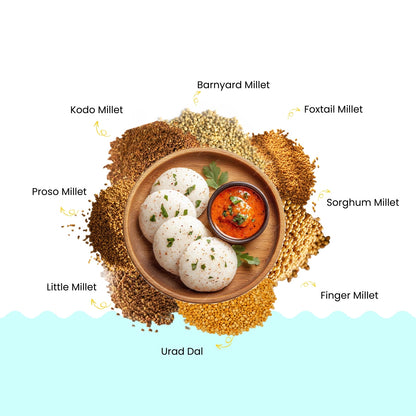 Multi Millet Idli 165g, Pack of 1
