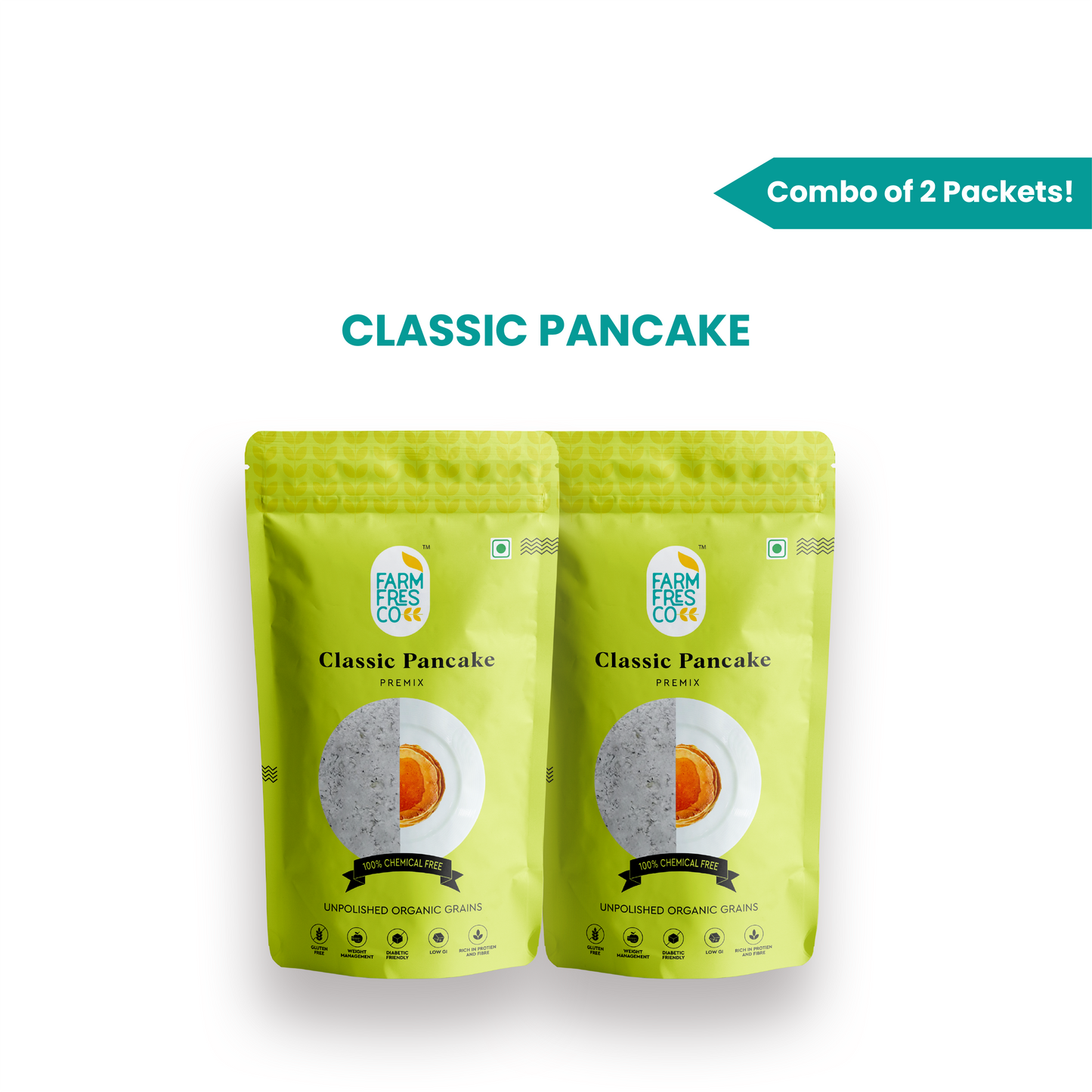 Classic Millet Pancake | 165g, Pack of 1