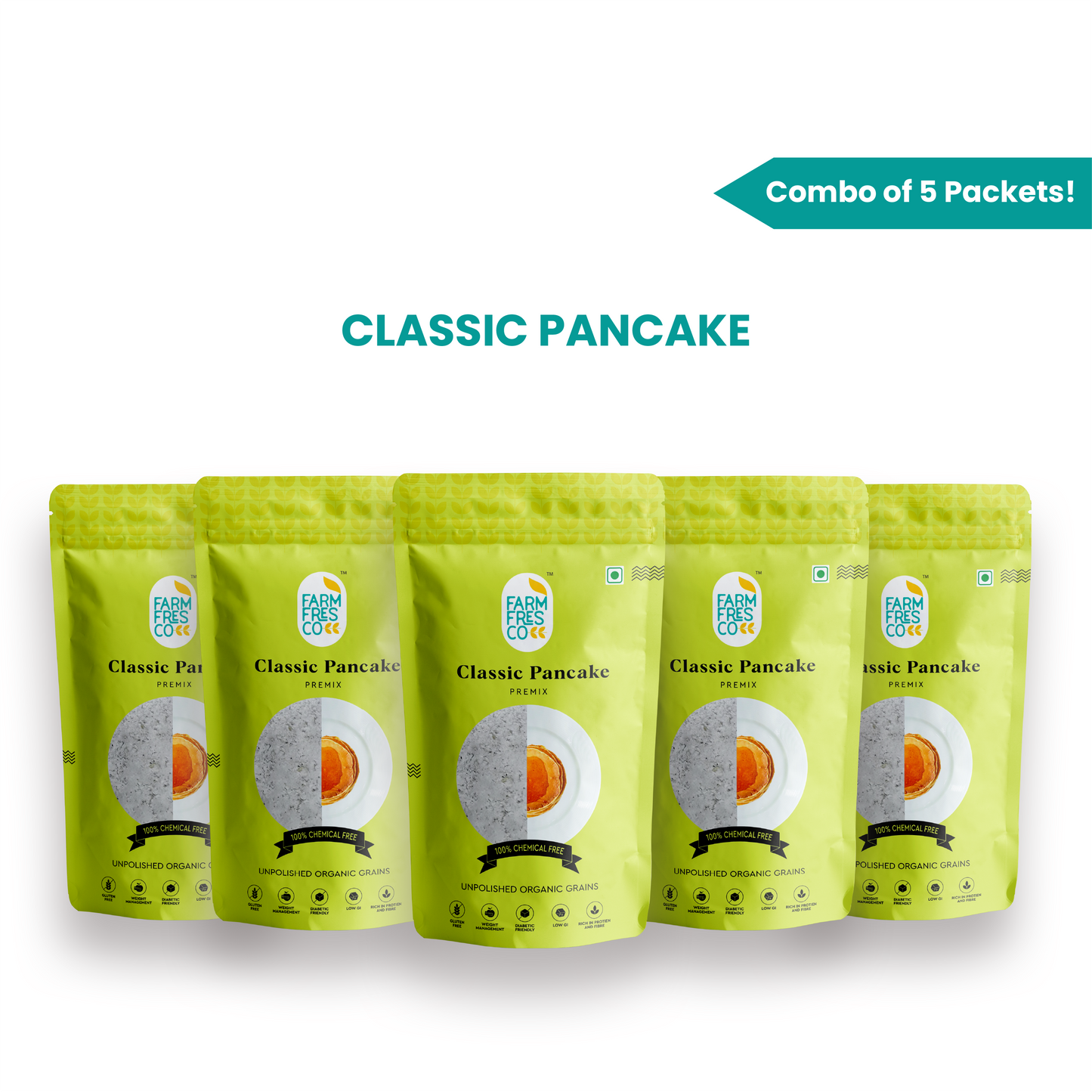 Classic Millet Pancake | 165g, Pack of 1
