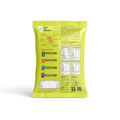 Mint & Lime Protein Multigrain Chips (75g | 25g Plant Protein)