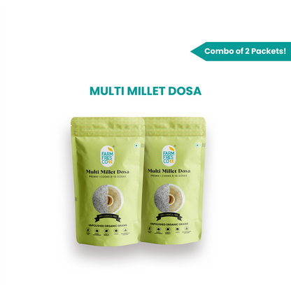 Multi Millet Dosa | 7 Millet Blend | 165g, Pack of 1