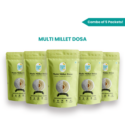 Multi Millet Dosa | 7 Millet Blend | 165g, Pack of 1