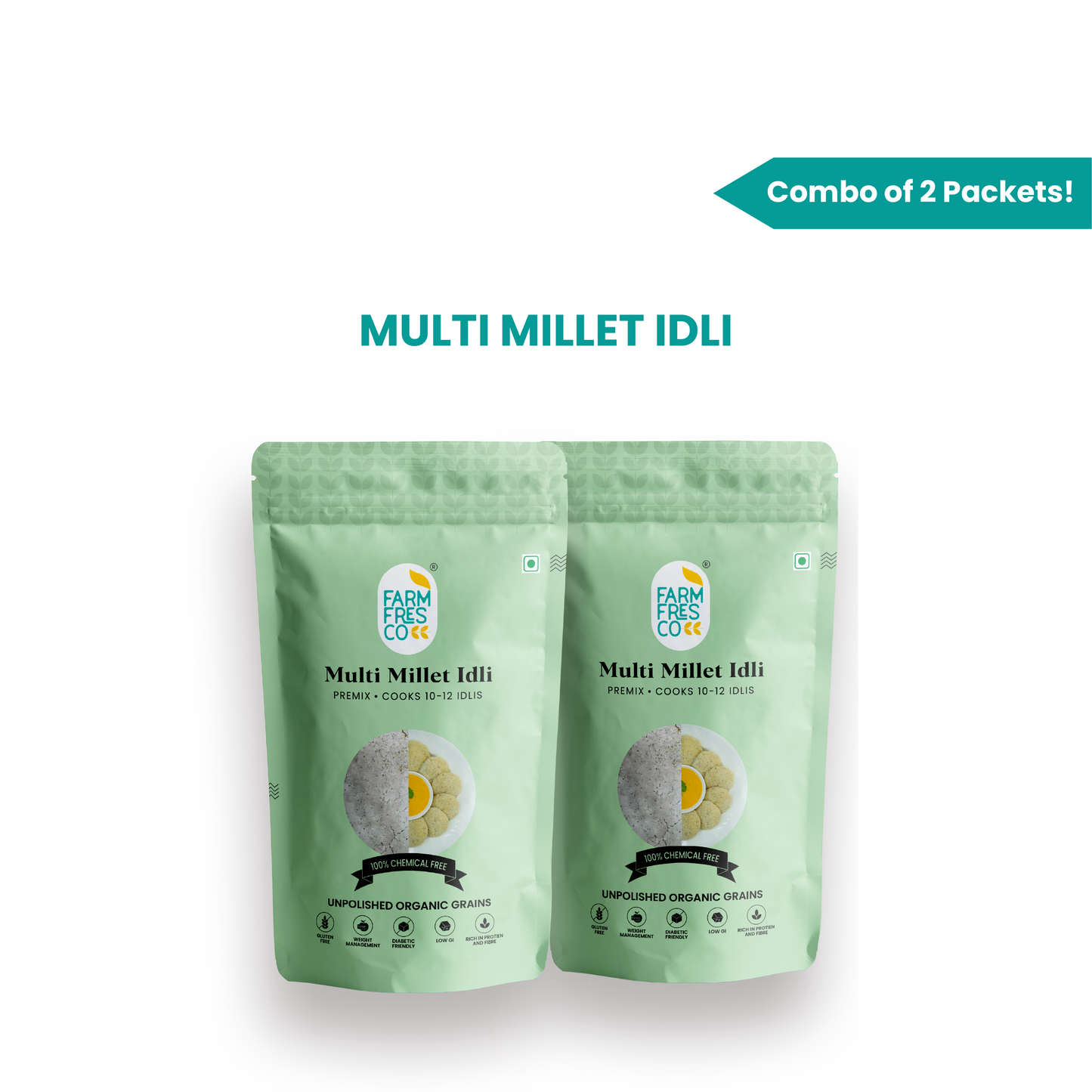Multi Millet Idli 165g, Pack of 1