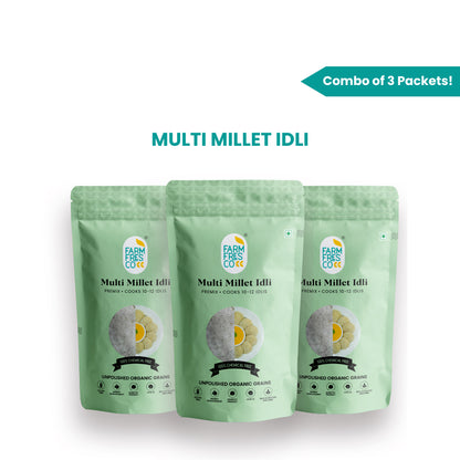 Multi Millet Idli 165g, Pack of 1