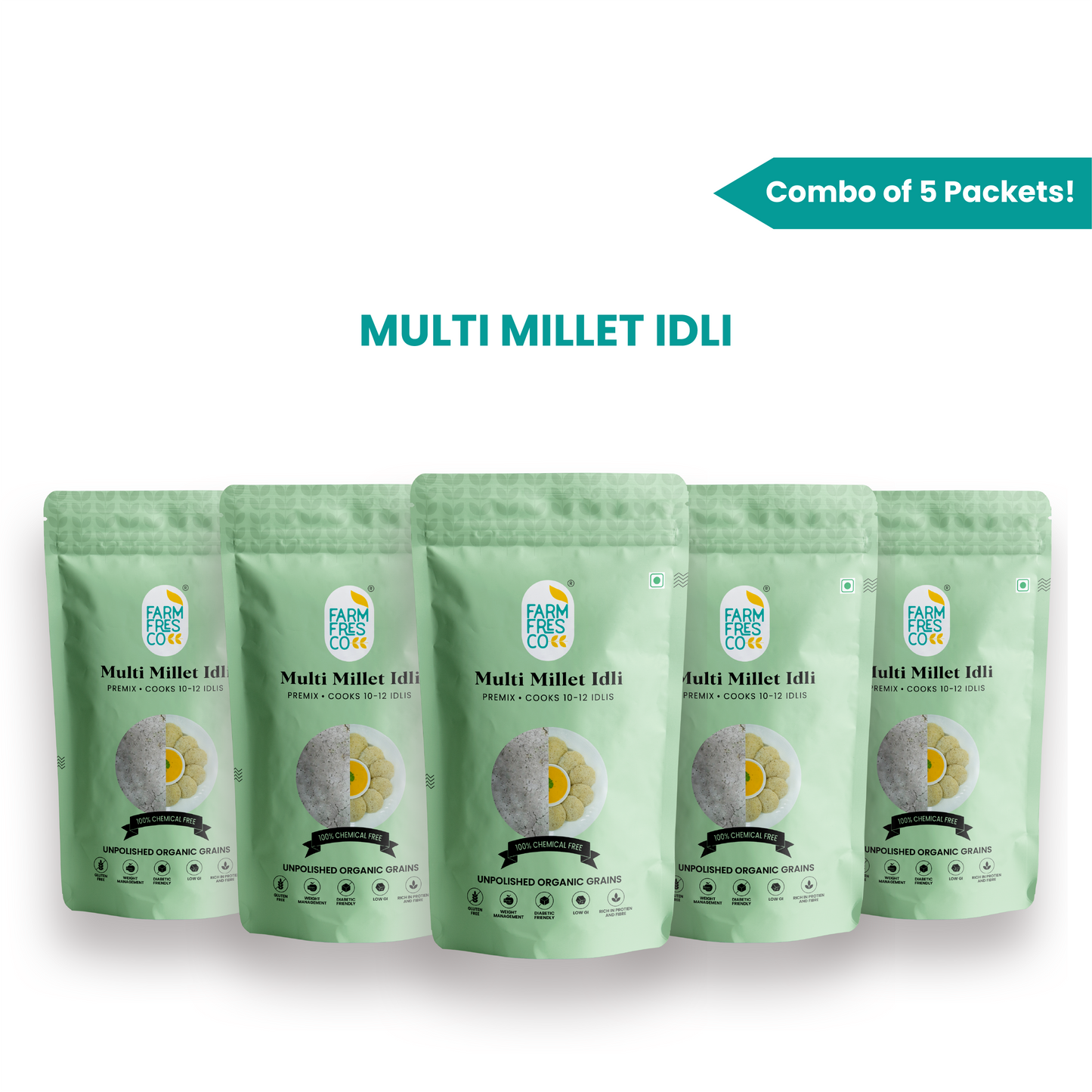 Multi Millet Idli 165g, Pack of 1